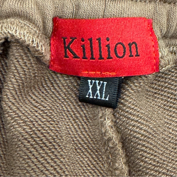 Killion Jogger Pants Sweatpants Brown sz XXL - Picture 5 of 5
